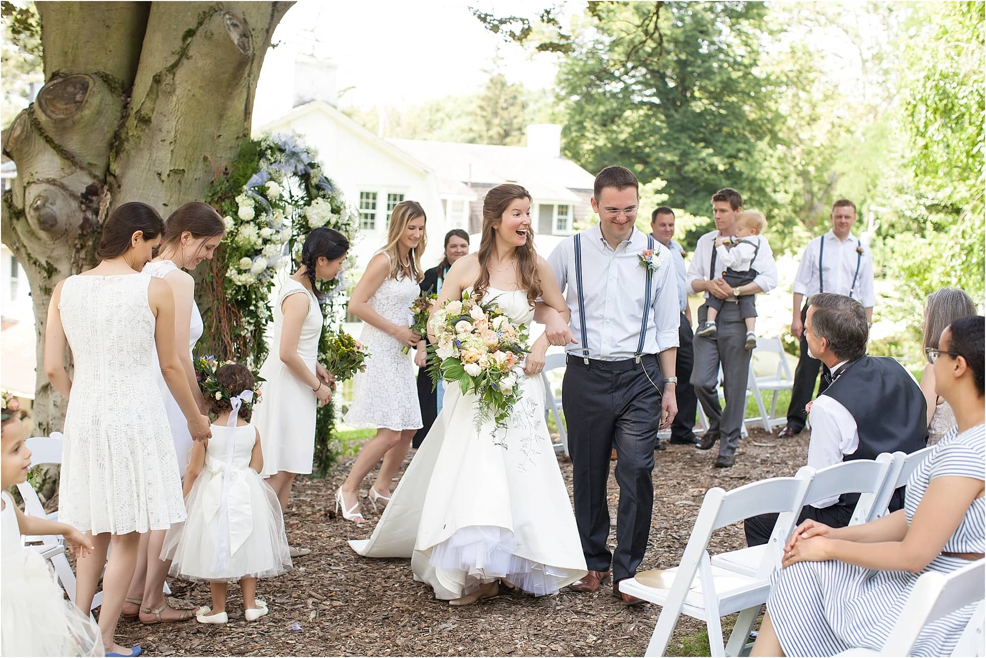 This Wedding Party Included 18 Bridesmaids - Washingtonian