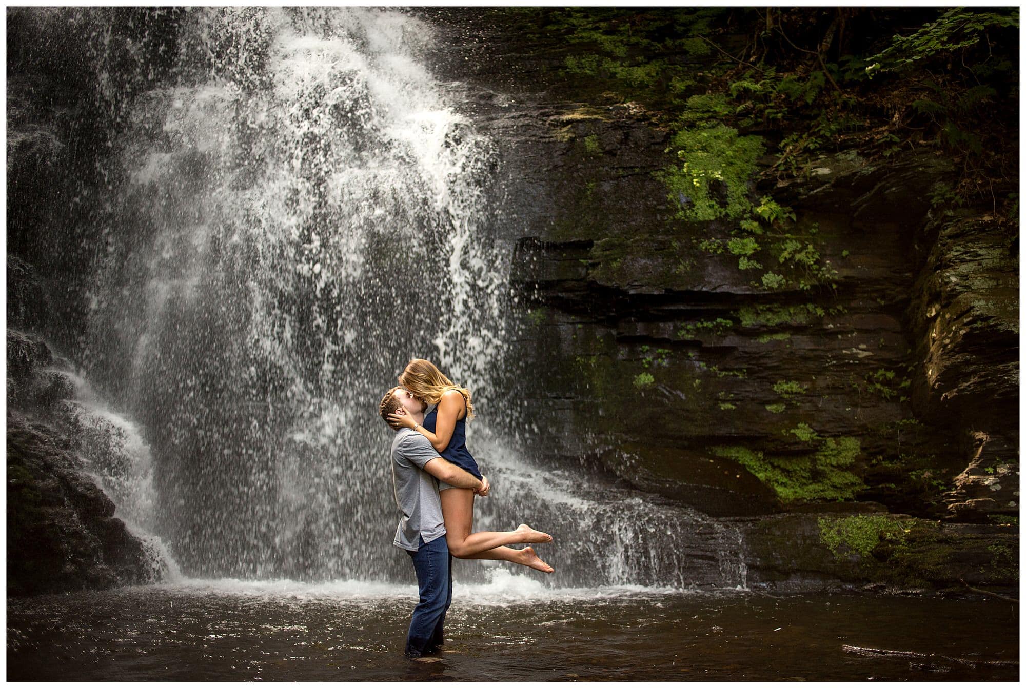 Bushkill-Falls-Engagement-Session-3 - Greater Philadelphia Wedding ...